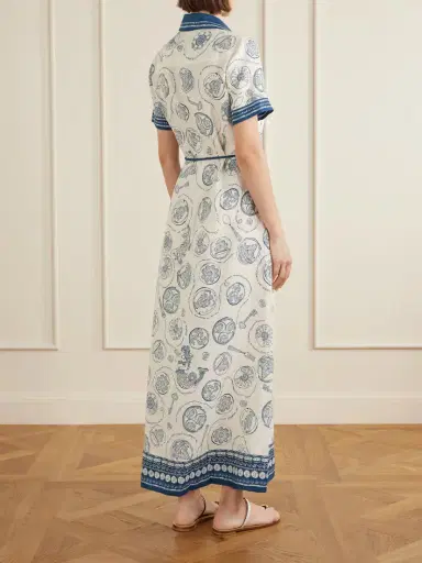 ALÉMAIS Lucky Printed Linen Maxi Dress | Thumbnail 3 ALÉMAIS Lucky Printed Linen Maxi Dress | Thumbnail 3