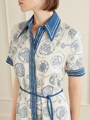 ALÉMAIS Lucky Printed Linen Maxi Dress | Thumbnail 4 ALÉMAIS Lucky Printed Linen Maxi Dress | Thumbnail 4