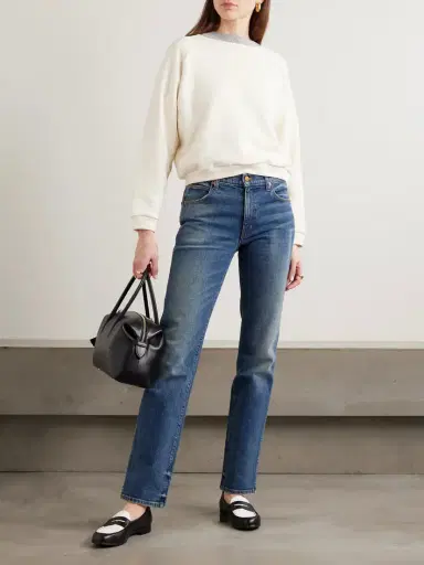 Jamie Haller The Daily Cotton-terry Sweatshirt | Thumbnail 2 Jamie Haller The Daily Cotton-terry Sweatshirt | Thumbnail 2