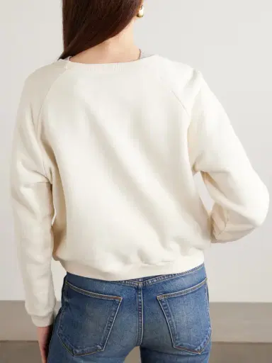 Jamie Haller The Daily Cotton-terry Sweatshirt | Thumbnail 3 Jamie Haller The Daily Cotton-terry Sweatshirt | Thumbnail 3