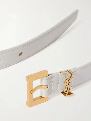Saint Laurent Cassandre Leather Belt | Thumbnail 3 Saint Laurent Cassandre Leather Belt | Thumbnail 3