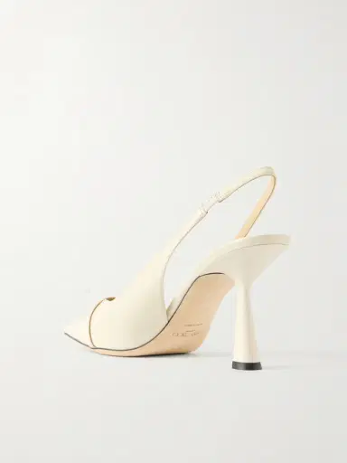 Jimmy Choo Amita 85 Embellished Patent-leather Slingback Pumps | Thumbnail 3 Jimmy Choo Amita 85 Embellished Patent-leather Slingback Pumps | Thumbnail 3