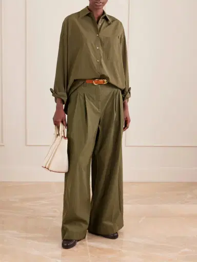 TWP New Didi Cotton Wide-leg Pants | Thumbnail 2 TWP New Didi Cotton Wide-leg Pants | Thumbnail 2