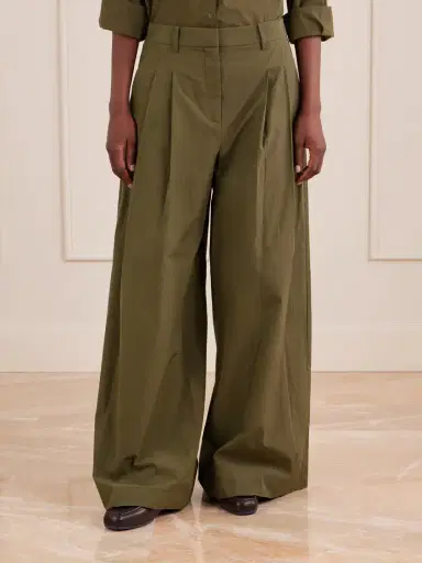 TWP New Didi Cotton Wide-leg Pants | Thumbnail 3 TWP New Didi Cotton Wide-leg Pants | Thumbnail 3