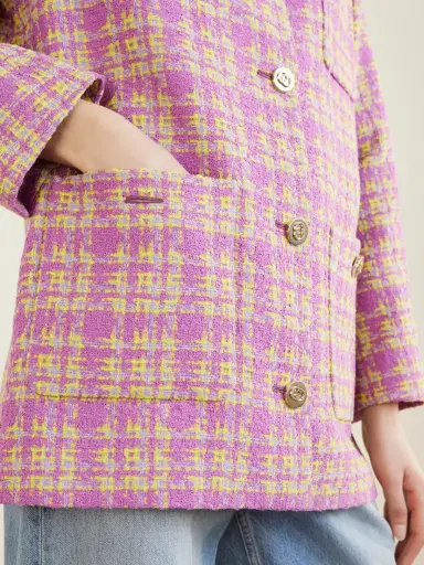 Gucci Cotton-blend Tweed Blazer | Thumbnail 5 Gucci Cotton-blend Tweed Blazer | Thumbnail 5