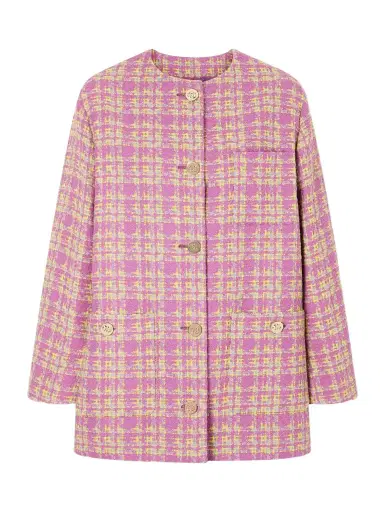 Gucci Cotton-blend Tweed Blazer | Thumbnail 1 Gucci Cotton-blend Tweed Blazer | Thumbnail 1