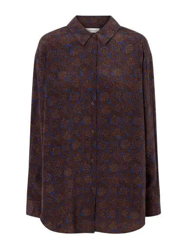 Matteau Printed Silk-crepe De Chine Shirt | Thumbnail 1 Matteau Printed Silk-crepe De Chine Shirt | Thumbnail 1