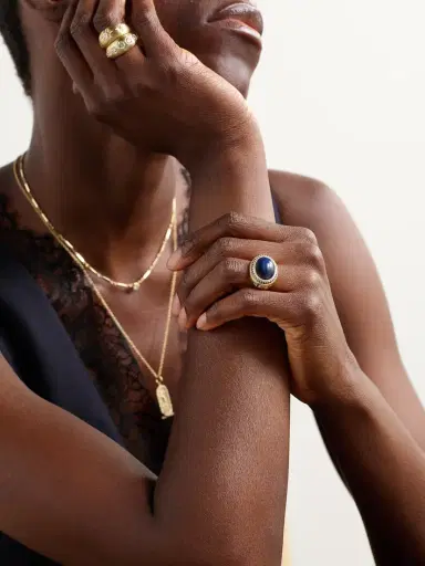 Jacquie Aiche Starburst 14-karat Gold Sapphire Ring | Thumbnail 5 Jacquie Aiche Starburst 14-karat Gold Sapphire Ring | Thumbnail 5