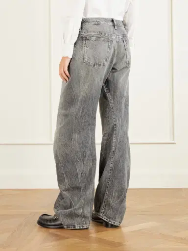 Acne Studios 2006f Low-rise Barrel-leg Jeans | Thumbnail 4 Acne Studios 2006f Low-rise Barrel-leg Jeans | Thumbnail 4