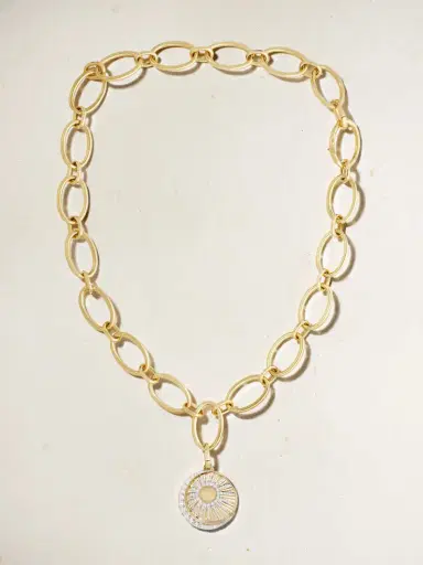 Foundrae Balance Oval Infinity 18-karat Gold Diamond Necklace | Thumbnail 4 Foundrae Balance Oval Infinity 18-karat Gold Diamond Necklace | Thumbnail 4