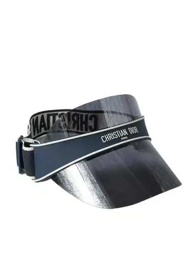 DIOR Eyewear Diorclub V1u Perspex And Cotton-blend Jacquard Visor | Thumbnail 1 DIOR Eyewear Diorclub V1u Perspex And Cotton-blend Jacquard Visor | Thumbnail 1