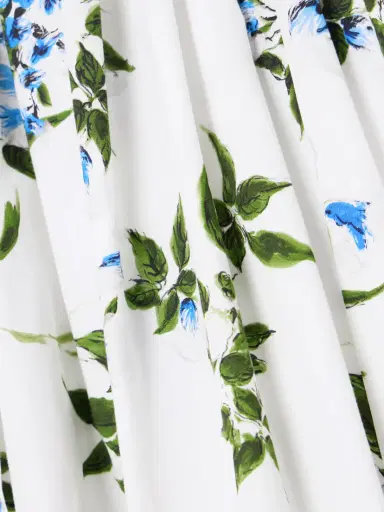 Emilia Wickstead Eglantine Belted Gathered Floral-print Cotton-poplin Mini Dress | Thumbnail 4 Emilia Wickstead Eglantine Belted Gathered Floral-print Cotton-poplin Mini Dress | Thumbnail 4