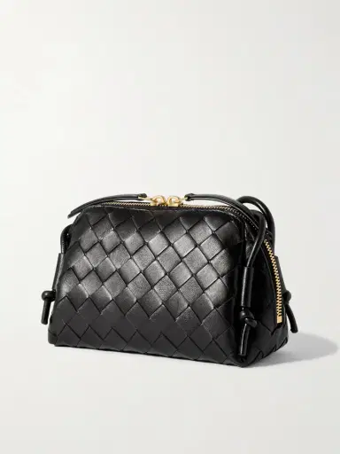 Bottega Veneta Concert Pouch Intrecciato Leather Shoulder Bag | Thumbnail 3 Bottega Veneta Concert Pouch Intrecciato Leather Shoulder Bag | Thumbnail 3