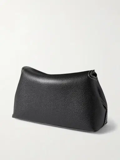 TOTEME T-lock Textured-leather Clutch | Thumbnail 3 TOTEME T-lock Textured-leather Clutch | Thumbnail 3