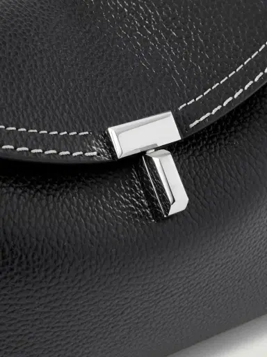 TOTEME T-lock Textured-leather Clutch | Thumbnail 4 TOTEME T-lock Textured-leather Clutch | Thumbnail 4