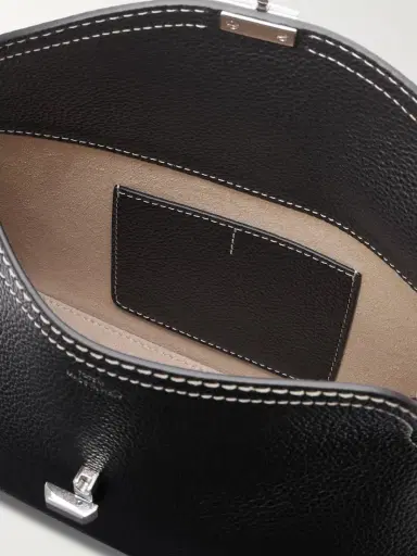 TOTEME T-lock Textured-leather Clutch | Thumbnail 5 TOTEME T-lock Textured-leather Clutch | Thumbnail 5