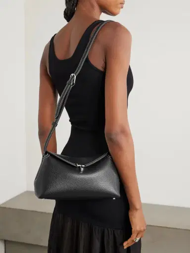 TOTEME T-lock Textured-leather Clutch | Thumbnail 6 TOTEME T-lock Textured-leather Clutch | Thumbnail 6