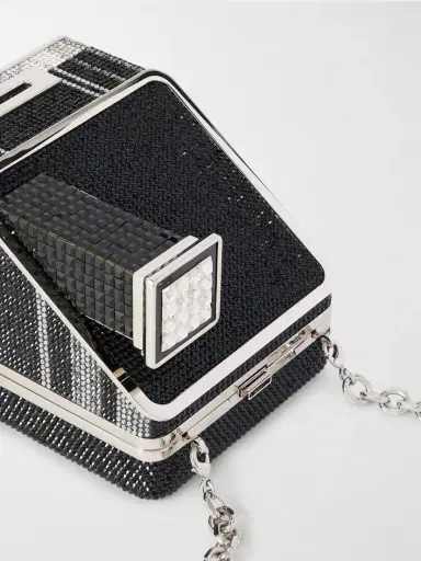Judith Leiber Couture Image Crystal-embellished Silver-tone Clutch | Thumbnail 5 Judith Leiber Couture Image Crystal-embellished Silver-tone Clutch | Thumbnail 5