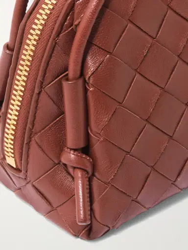 Bottega Veneta Concert Pouch Intrecciato Leather Shoulder Bag | Thumbnail 4 Bottega Veneta Concert Pouch Intrecciato Leather Shoulder Bag | Thumbnail 4