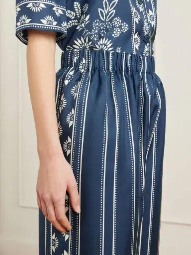 Eres Oolong Striped Silk-voile Straight-leg Pants | Thumbnail 5 Eres Oolong Striped Silk-voile Straight-leg Pants | Thumbnail 5