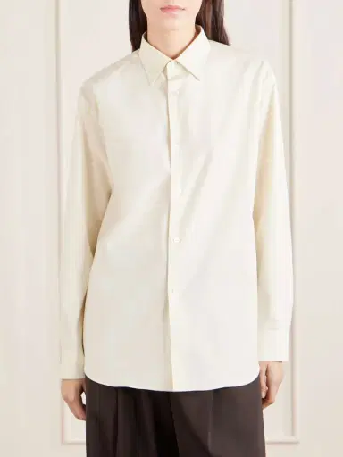 Auralee Finx Cotton-twill Shirt | Thumbnail 3 Auralee Finx Cotton-twill Shirt | Thumbnail 3