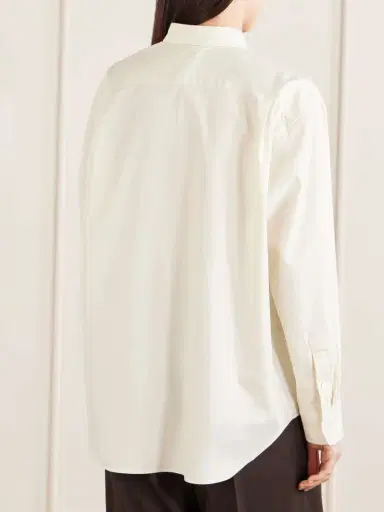 Auralee Finx Cotton-twill Shirt | Thumbnail 4 Auralee Finx Cotton-twill Shirt | Thumbnail 4