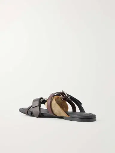 Acne Studios Buckled Leather Sandals | Thumbnail 3 Acne Studios Buckled Leather Sandals | Thumbnail 3