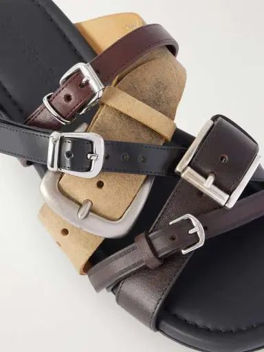 Acne Studios Buckled Leather Sandals | Thumbnail 5 Acne Studios Buckled Leather Sandals | Thumbnail 5