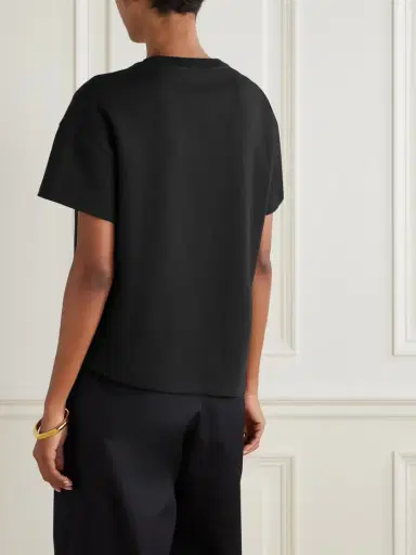 Loewe Anagram Asymmetric Cotton-blend Jersey T-shirt | Thumbnail 4 Loewe Anagram Asymmetric Cotton-blend Jersey T-shirt | Thumbnail 4
