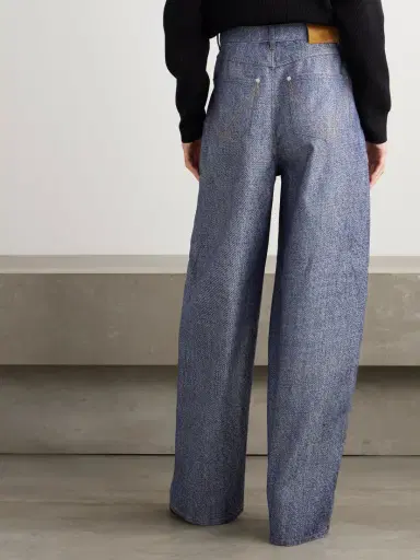 Bottega Veneta Wool And Cotton-blend Twill Wide-leg Pants | Thumbnail 3 Bottega Veneta Wool And Cotton-blend Twill Wide-leg Pants | Thumbnail 3