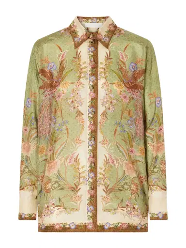 Zimmermann Indra Floral-print Relaxed Shirt | Thumbnail 1 Zimmermann Indra Floral-print Relaxed Shirt | Thumbnail 1