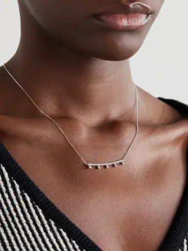 De Beers London Dewdrop 18-karat White Gold Diamond Necklace | Thumbnail 2 De Beers London Dewdrop 18-karat White Gold Diamond Necklace | Thumbnail 2