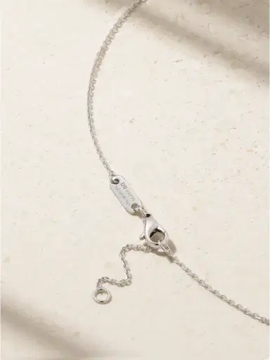 De Beers London Dewdrop 18-karat White Gold Diamond Necklace | Thumbnail 3 De Beers London Dewdrop 18-karat White Gold Diamond Necklace | Thumbnail 3