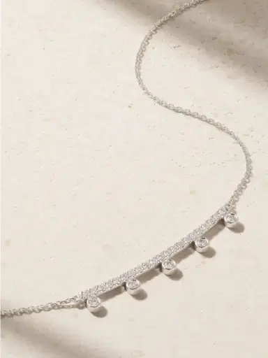 De Beers London Dewdrop 18-karat White Gold Diamond Necklace | Thumbnail 1 De Beers London Dewdrop 18-karat White Gold Diamond Necklace | Thumbnail 1