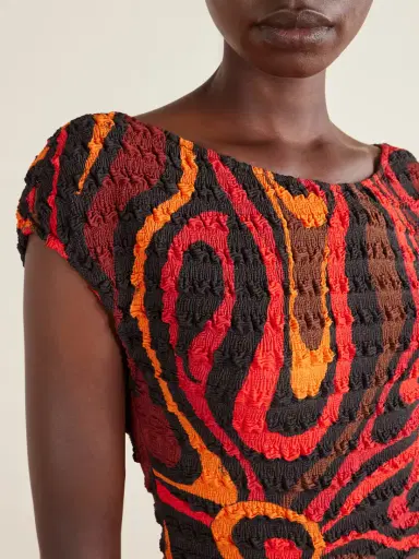 PUCCI Shibori Crinkled-crepe Printed Mini Dress | Thumbnail 4 PUCCI Shibori Crinkled-crepe Printed Mini Dress | Thumbnail 4