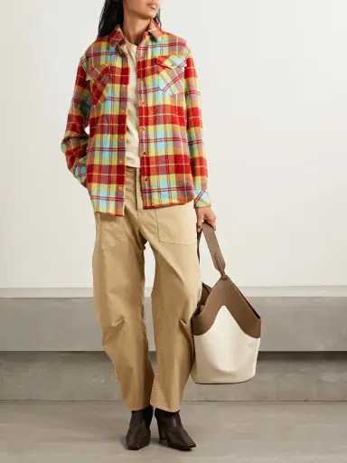 God’s True Cashmere Checked Cashmere Shirt | Thumbnail 2 God’s True Cashmere Checked Cashmere Shirt | Thumbnail 2