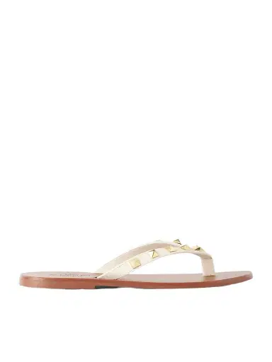 Valentino Garavani Rockstud Leather Thong Sandals | Thumbnail 1 Valentino Garavani Rockstud Leather Thong Sandals | Thumbnail 1