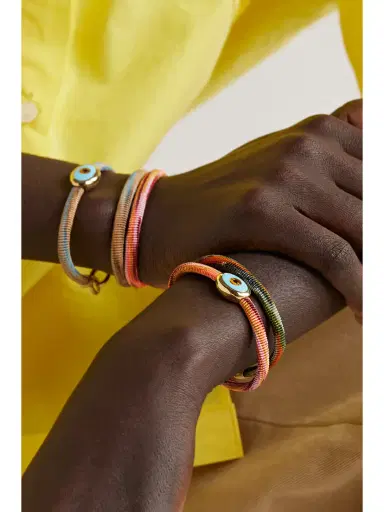 OLE LYNGGAARD COPENHAGEN ife 18-karat Gold, Turquoise And Enamel Bracelet | Thumbnail 2 OLE LYNGGAARD COPENHAGEN ife 18-karat Gold, Turquoise And Enamel Bracelet | Thumbnail 2