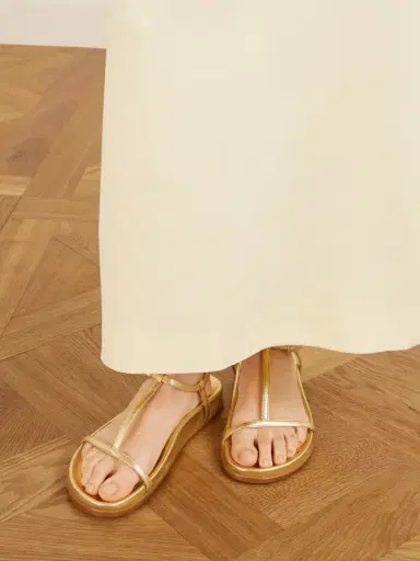 Emme Parsons Aya Metallic-leather Sandals | Thumbnail 2 Emme Parsons Aya Metallic-leather Sandals | Thumbnail 2