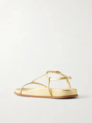 Emme Parsons Aya Metallic-leather Sandals | Thumbnail 3 Emme Parsons Aya Metallic-leather Sandals | Thumbnail 3