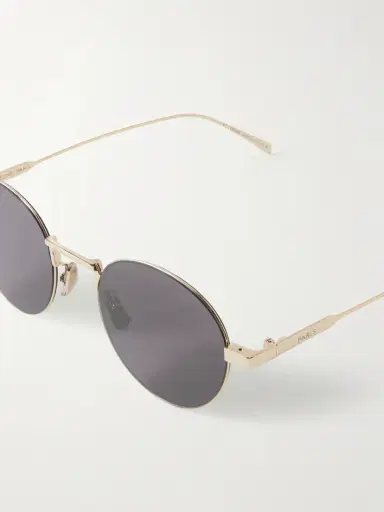 CELINE Eyewear Oro Round-frame Gold-tone Sunglasses | Thumbnail 4 CELINE Eyewear Oro Round-frame Gold-tone Sunglasses | Thumbnail 4