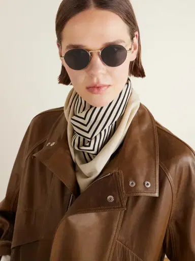 CELINE Eyewear Oro Round-frame Gold-tone Sunglasses | Thumbnail 5 CELINE Eyewear Oro Round-frame Gold-tone Sunglasses | Thumbnail 5