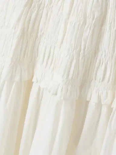 DÔEN Marianne Shirred Organic Cotton-poplin Midi Dress | Thumbnail 4 DÔEN Marianne Shirred Organic Cotton-poplin Midi Dress | Thumbnail 4