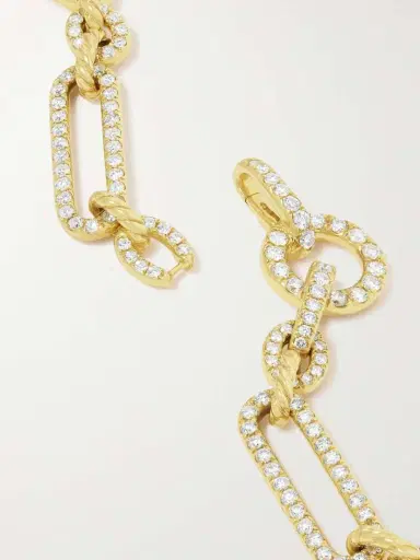 David Yurman Lexington 18-karat Gold Diamond Necklace | Thumbnail 3 David Yurman Lexington 18-karat Gold Diamond Necklace | Thumbnail 3