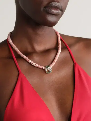 JIA JIA 14-karat Gold Multi-stone Necklace | Thumbnail 2 JIA JIA 14-karat Gold Multi-stone Necklace | Thumbnail 2