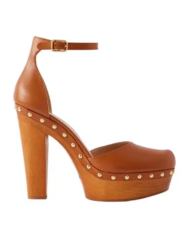 Chloé Lola Studded Leather Platform Pumps | Thumbnail 1 Chloé Lola Studded Leather Platform Pumps | Thumbnail 1