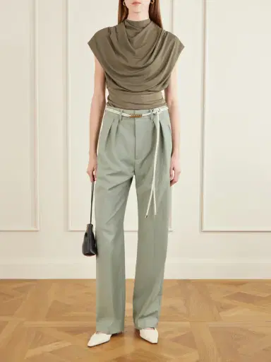 Kallmeyer Jocelyn Gathered Draped Jersey Top | Thumbnail 2 Kallmeyer Jocelyn Gathered Draped Jersey Top | Thumbnail 2