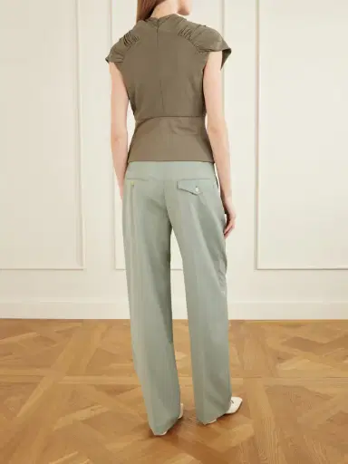 Kallmeyer Jocelyn Gathered Draped Jersey Top | Thumbnail 4 Kallmeyer Jocelyn Gathered Draped Jersey Top | Thumbnail 4