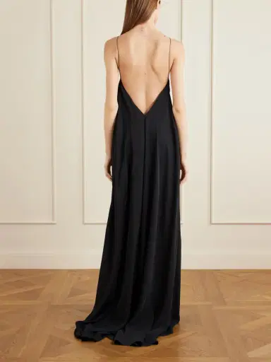 Ralph Lauren Collection Erickson Satin Maxi Dress | Thumbnail 3 Ralph Lauren Collection Erickson Satin Maxi Dress | Thumbnail 3