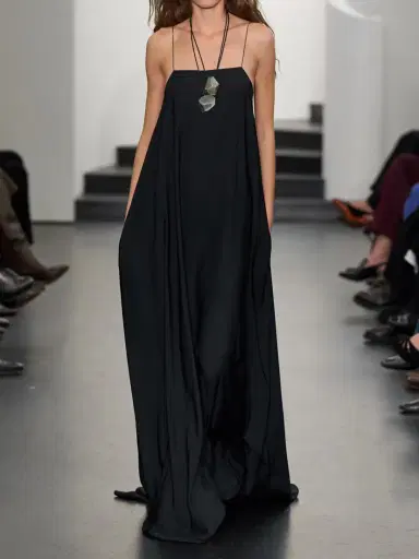 Ralph Lauren Collection Erickson Satin Maxi Dress | Thumbnail 5 Ralph Lauren Collection Erickson Satin Maxi Dress | Thumbnail 5